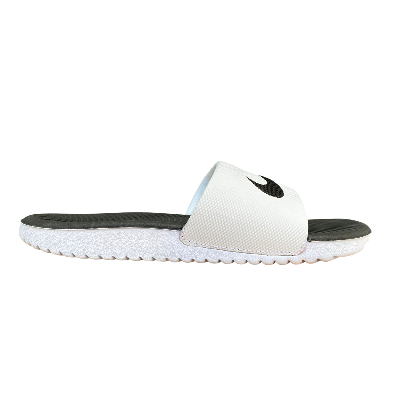 Nike Kawa Slide 819352-100 - Ciabatte Comfort Ragazzi | Sportiamo - vista frontale esterna