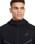 Nike felpa da uomo con cappuccio Tech Fleece Windrunner HV0949-010 nero