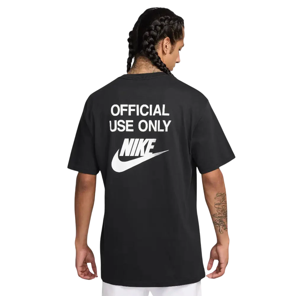 Nike maglietta manica corta da uomo Max90 HJ0774-010 nero