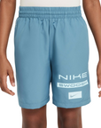 Nike pantaloncino sportivo junior in Dri-Fit HJ3801-006 blu cobalto