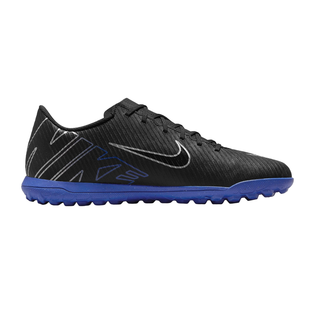 Nike scarpa da calcetto da uomo Mercurial Vapor15 Club DJ5968-040 nero-azzurro 1