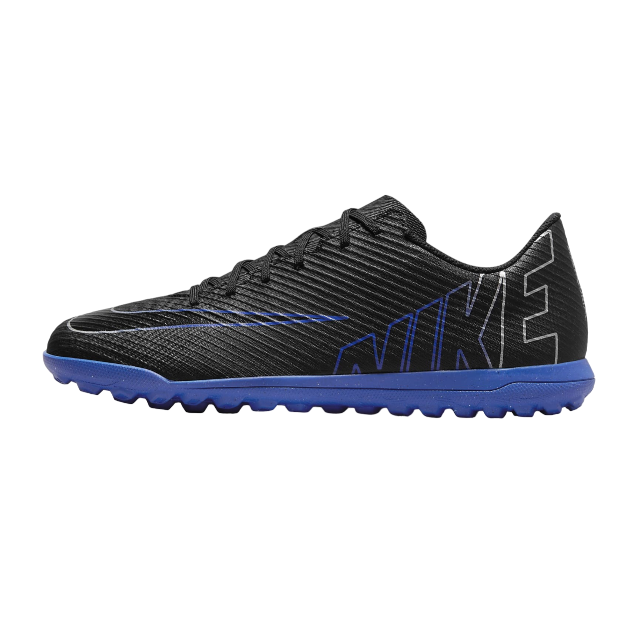 Nike scarpa da calcetto da uomo Mercurial Vapor15 Club DJ5968-040 nero-azzurro 2