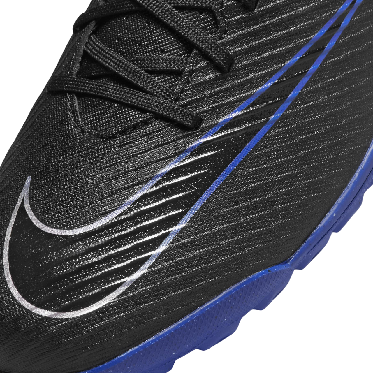 Nike scarpa da calcetto da uomo Mercurial Vapor15 Club DJ5968-040 nero-azzurro 3