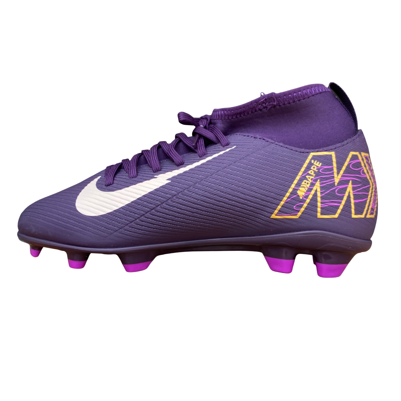 Nike scarpa da calcio junior Mercurial Superfly 10 Club "Kylian Mbappé" HF6283-500 viola scuro