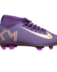 Nike scarpa da calcio junior Mercurial Superfly 10 Club "Kylian Mbappé" HF6283-500 viola scuro