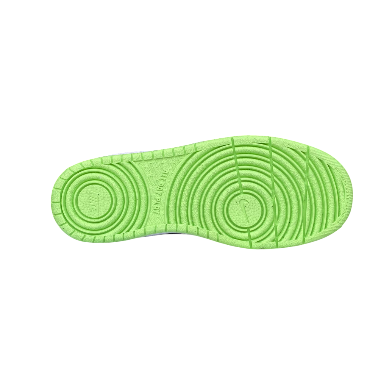 Nike scarpa da ginnastica da junior Court Borough Mid 2 CD7782-403 blu notte-verde