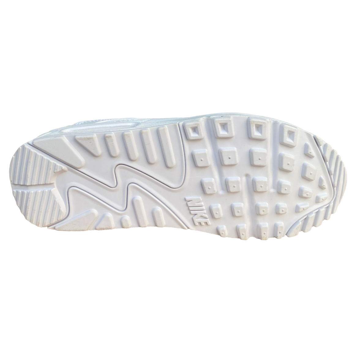 Nike scarpa sneakers da donna Air Max 90 DH8010-100 bianco 5