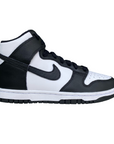 Nike scarpa sneakers da donna Dunk High DD1869-103 bianco-nero