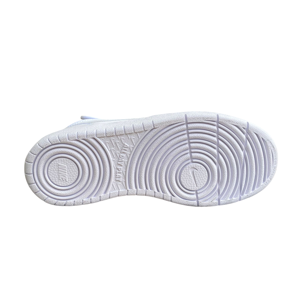Nike scarpa sneakers da junior alta Court Borough Mid 2 CD7782-100 bianco