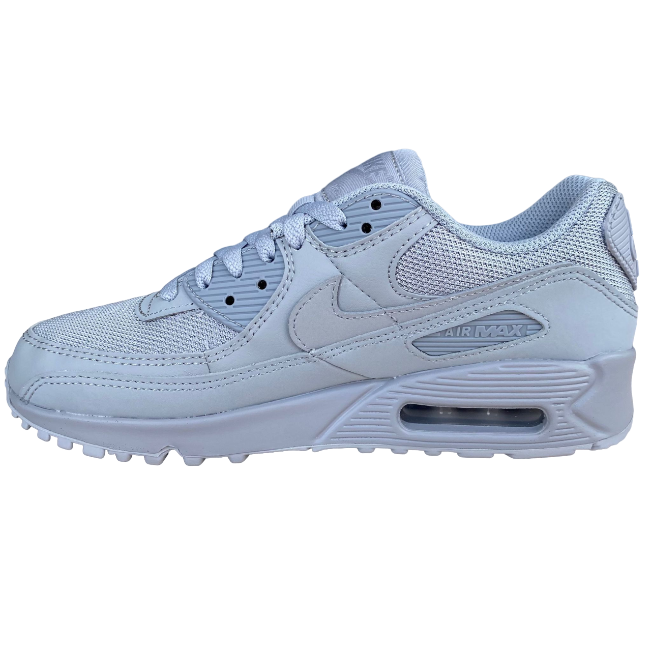 Nike scarpa sneakers da uomo Air Max 90 CN8490-001 grigio lupo 1