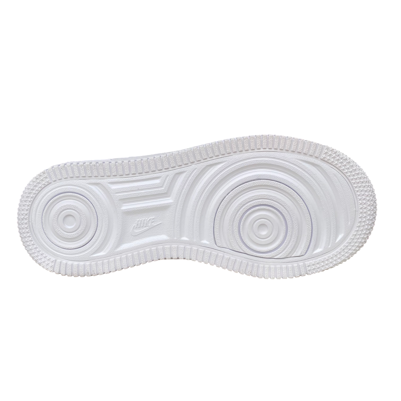 Nike scarpa sneakers junior Air Force 1 Mid Easyon FN1193-111 bianco