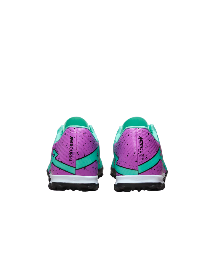 Nike scarpa da calcetto da uomo Zoom Vapor 15 Academy TF DJ5635-300 turchese fucsia nero