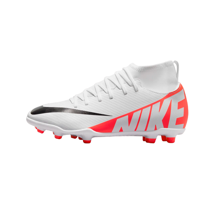 Nike scarpa da calcio da ragazzo Superfly 9 Club FG/MG DJ5959-600 crimosi-bianco-nero
