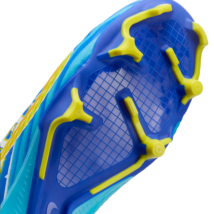 Nike scarpa da calcio da uomo Zoom Superfly 9 Acad KM FG/MG DO9345-400 blu baltico-bianco