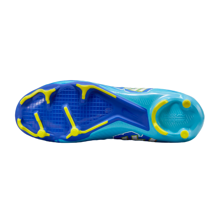 Nike scarpa da calcio da uomo Zoom Superfly 9 Acad KM FG/MG DO9345-400 blu baltico-bianco