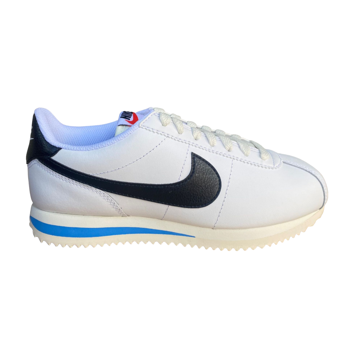 Nike scarpa sneakers da donna Cortez DN1791 100 bianco nero