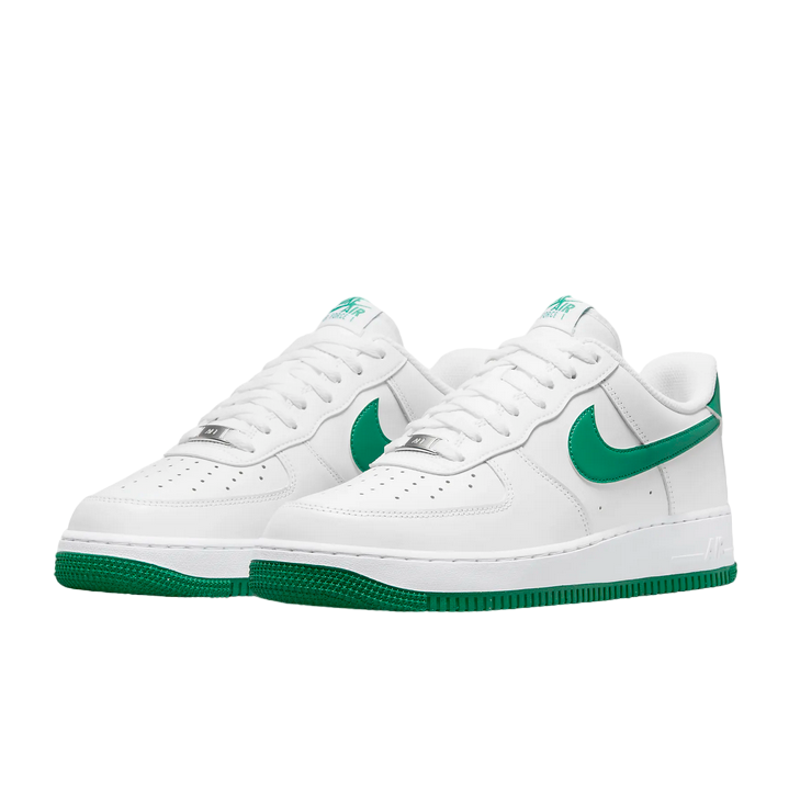 Nike scarpa sneakers da uomo Air Force 1 '07 FJ4146-102 bianco-verde
