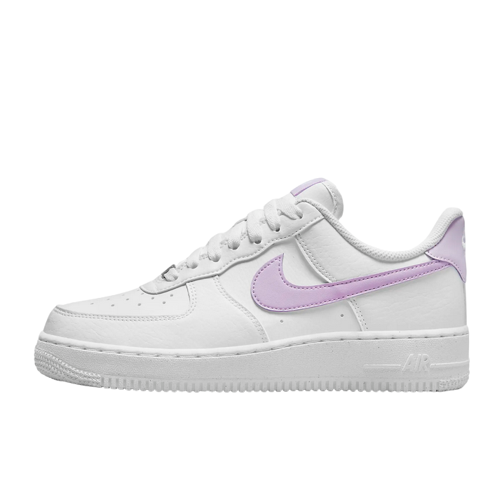 Nile scarpa sneaker da donna Air Force 1 '07 Next Nature DN1430-105 bianco-glicine