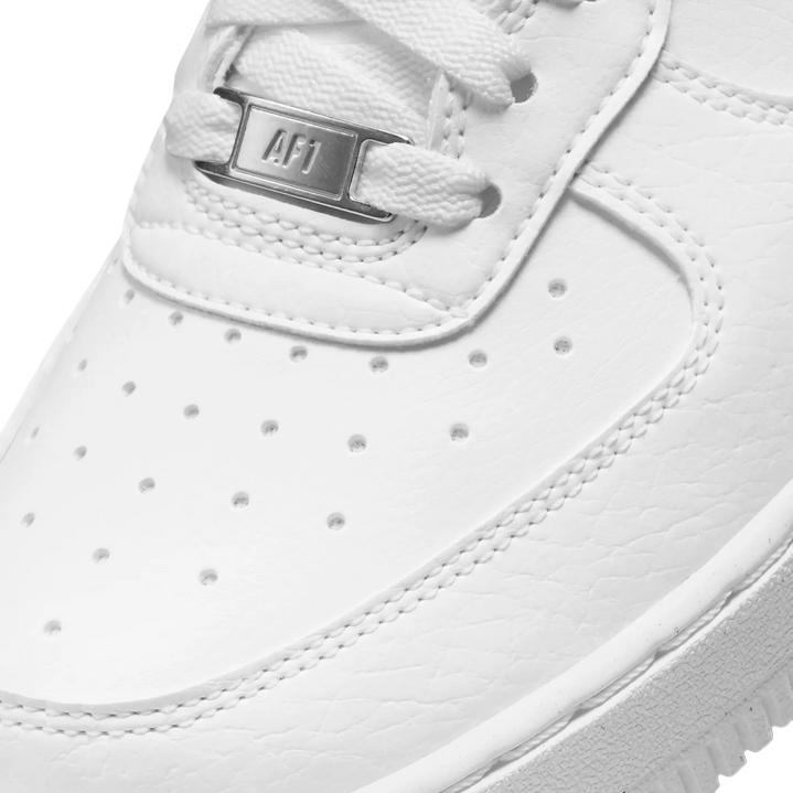Nile scarpa sneaker da donna Air Force 1 '07 Next Nature DN1430-105 bianco-glicine