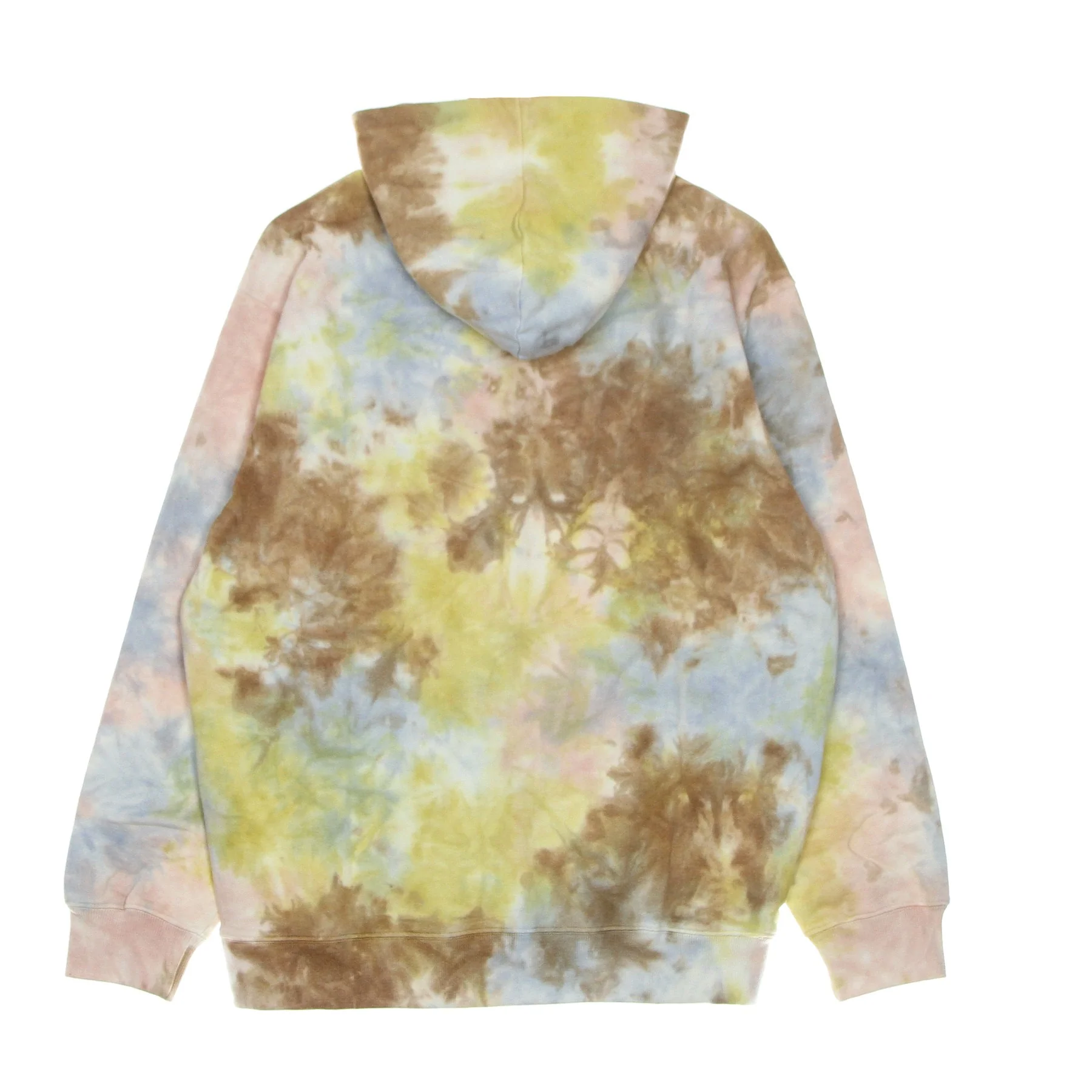 Obey Felpa Mini Bold Recycled Tie Dye Hood 112470140 toffee multi