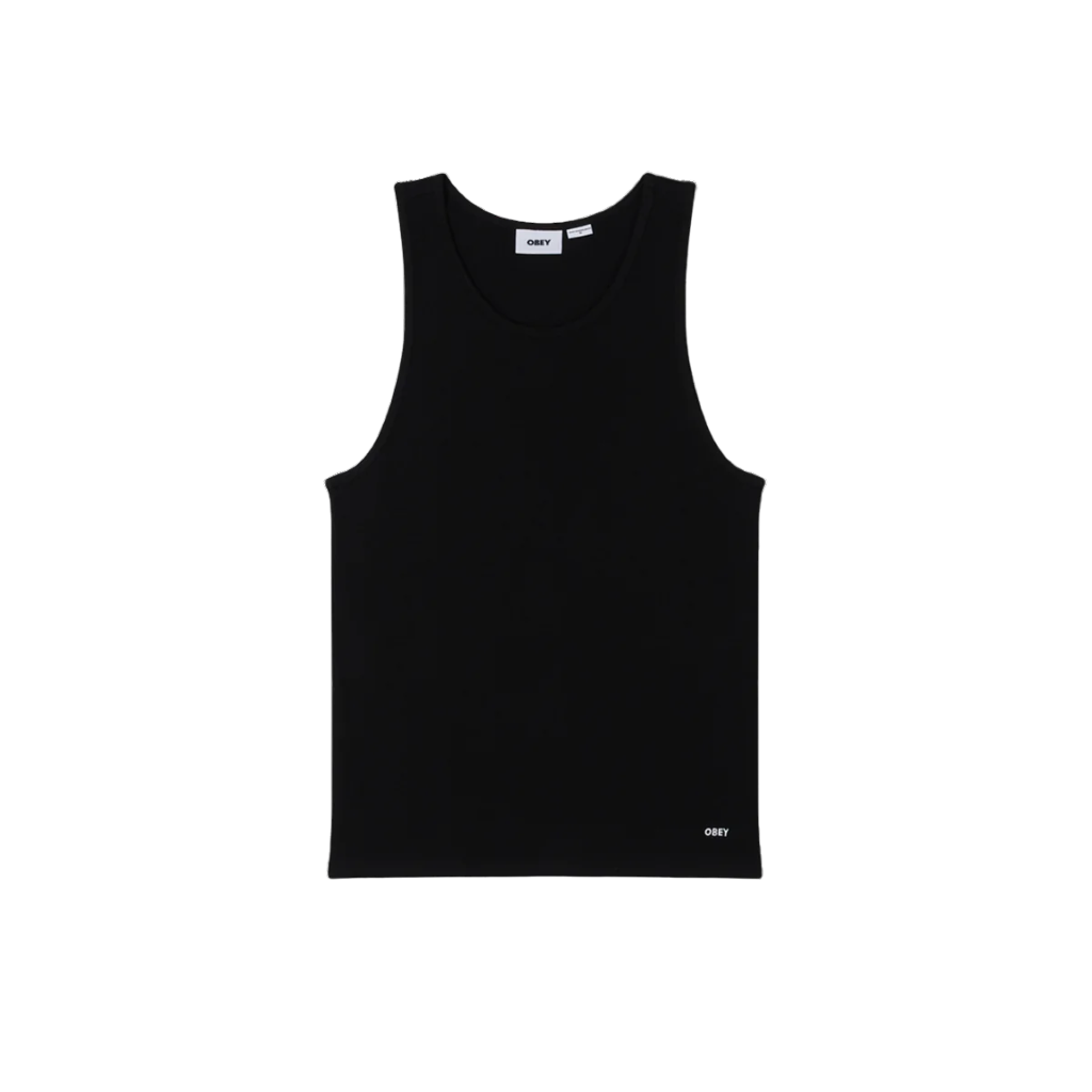 Obey confezione di 2 canotte da uomo Standard 134050061 nero