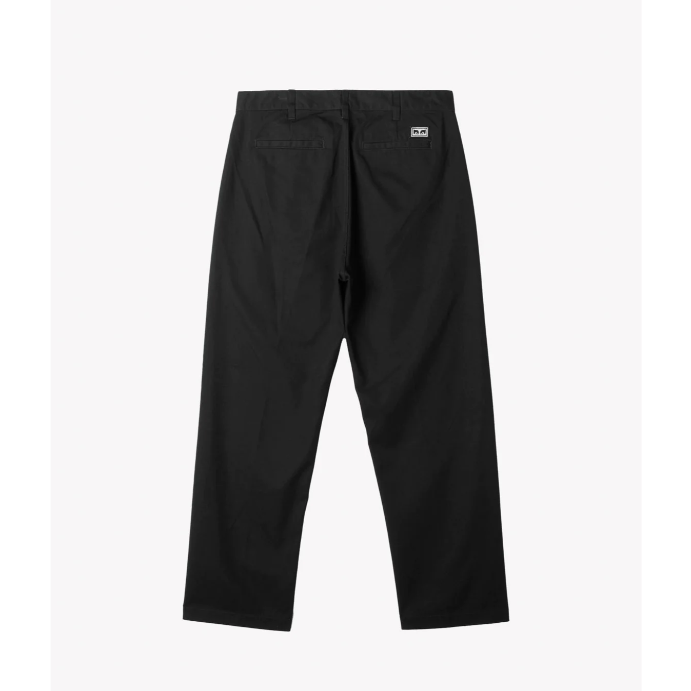 Obey pantalone da uomo Hardwork Work 142020228 nero