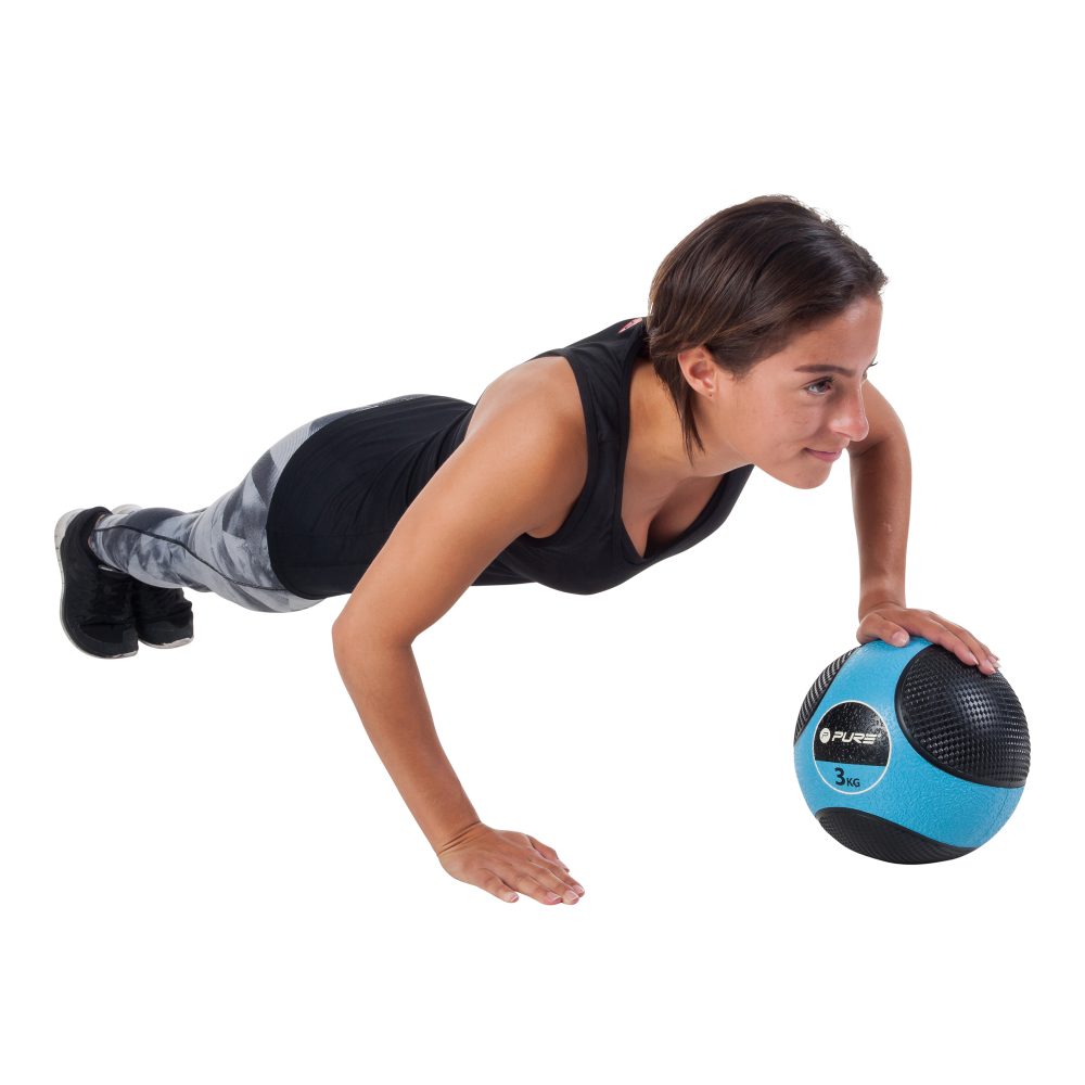 Pure 2Improve Palla Medica da 3kg azzurro nero