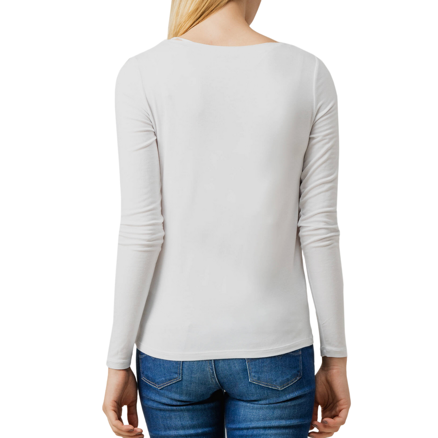 Pepe Jeans maglietta manica lunga da donna Calissa PL504337 802 bianco