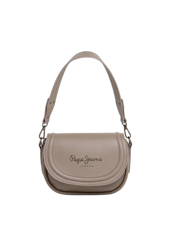 Pepe Jeans Borsa Donna PL0300006 940 Grigio – Similpelle Premium con Patta e Tracolla Regolabile