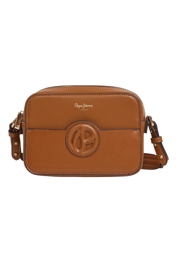 Pepe Jeans Borsa Donna PL031662 869 Marrone – Design Minimal Chic in Similpelle Premium