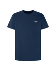 Pepe Jeans maglietta manica corta da uomo Original Basic PM508212 594 blu