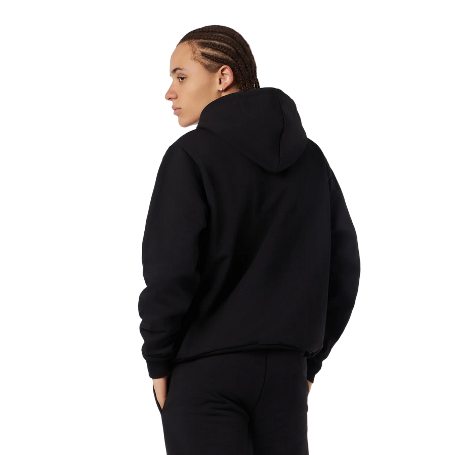 Phobia felpa con cappuccio con ricamo grigio PH00533 nero-grigio