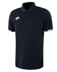 Polo Lotto Delta T5572 blu navy per junior in pregiato cotone piquet manica corta, perfetta per sport e tempo libero con comfort e stile