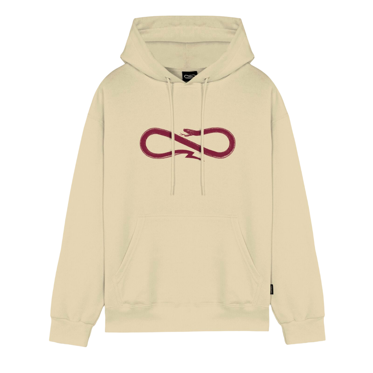 Propaganda felpa con cappuccio da uomo Logo Og 24FWPRFE754-130 osso