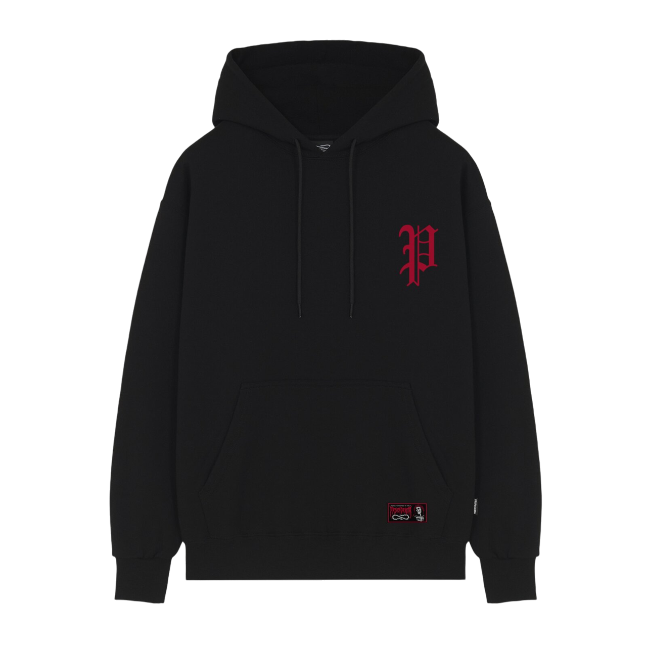Propaganda felpa con cappuccio da uomo Misery 24FWPRFE720-01 nero