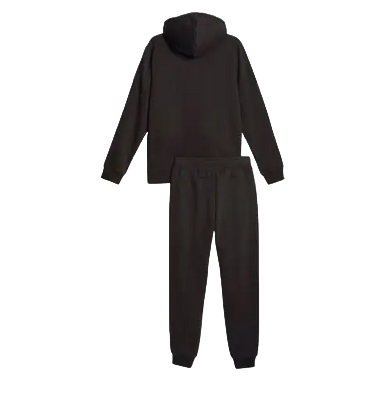 Puma Tuta sportiva con cappuccio da ragazzo Panel 679153-01 nero