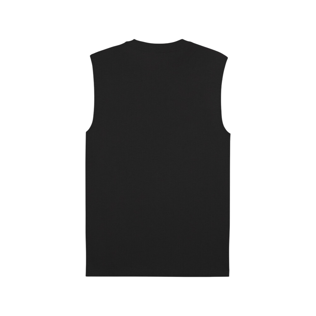 Puma maglietta smanicata da uomo con Logo piccolo Essentials 682626-01 nero