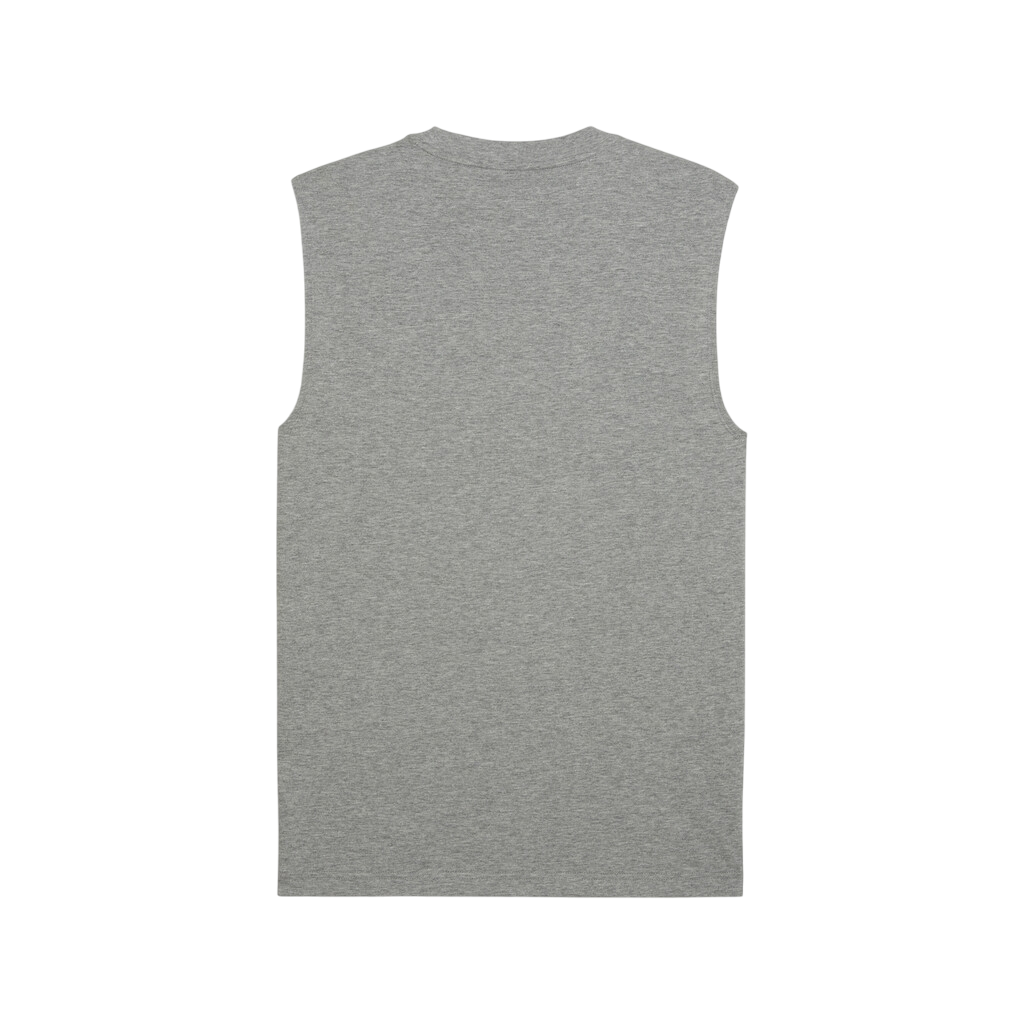 Puma maglietta smanicata da uomo con Logo piccolo Essentials 682626-03 grigio