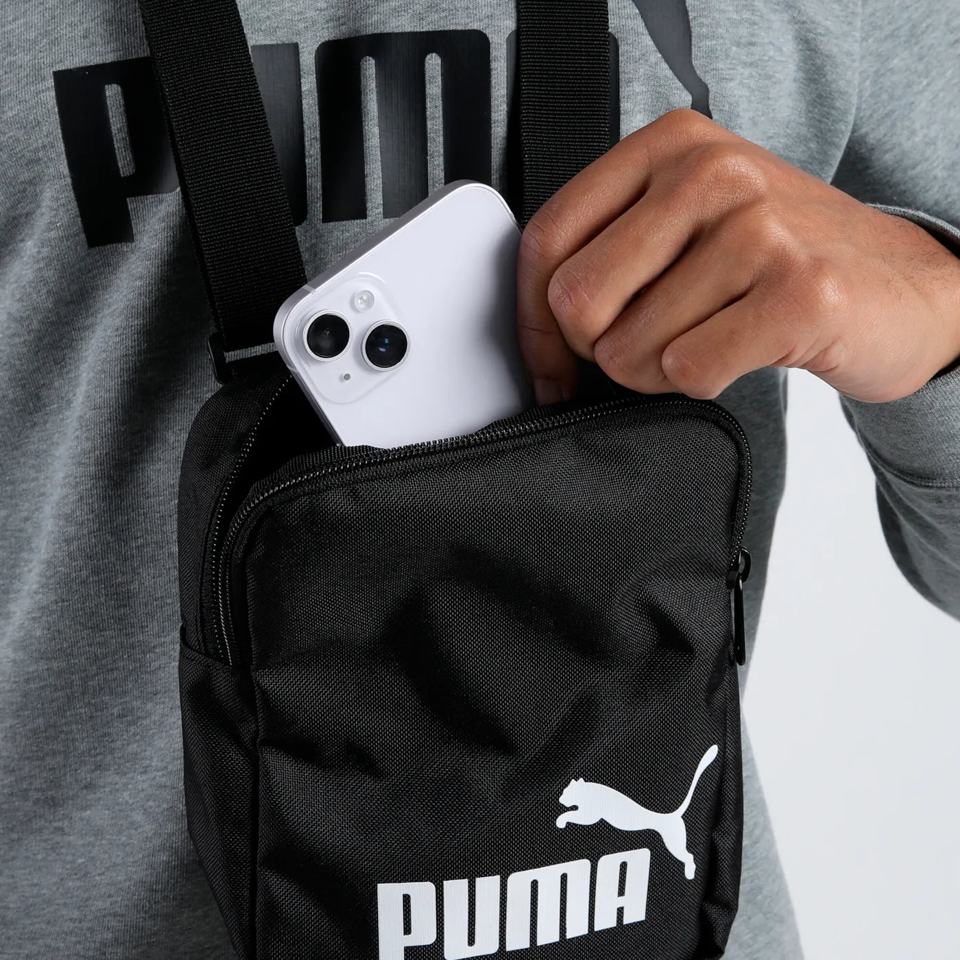 Puma marsupio sportivo da uomo Phase 091173-01 nero 4