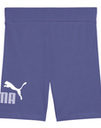 Puma pantaloncino aderente da ragazza Essential Logo 686074-46 mirtillo