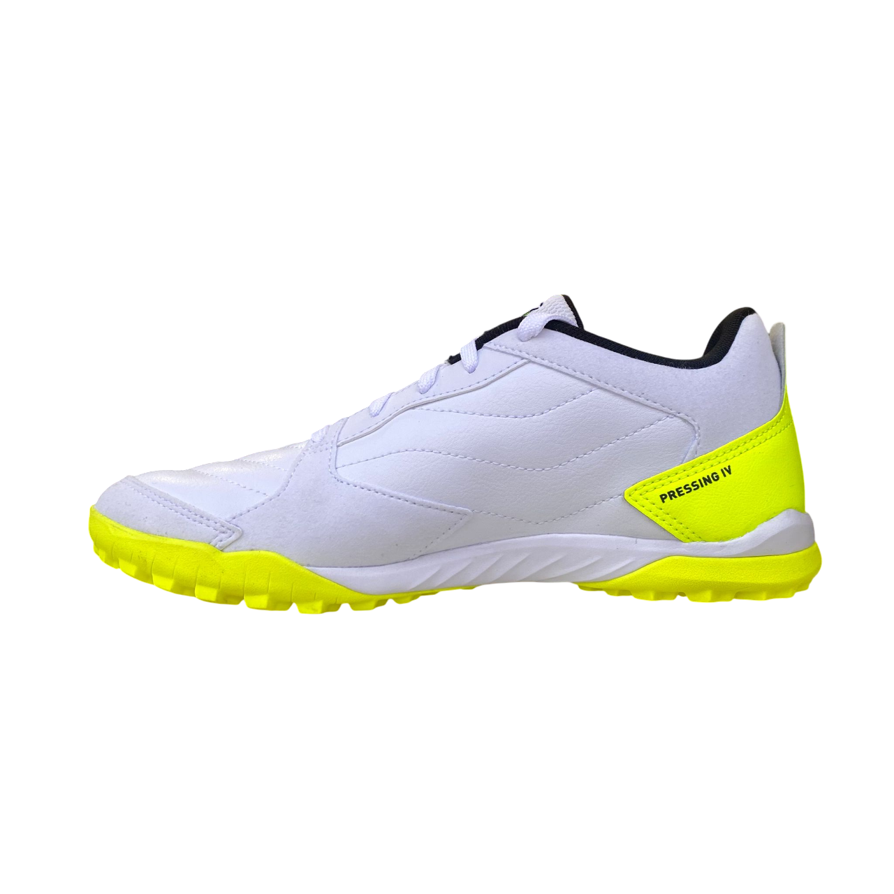 Puma scarpa da calcetto da uomo Pressing IV TT 107860-04 bianco-nero-giallo