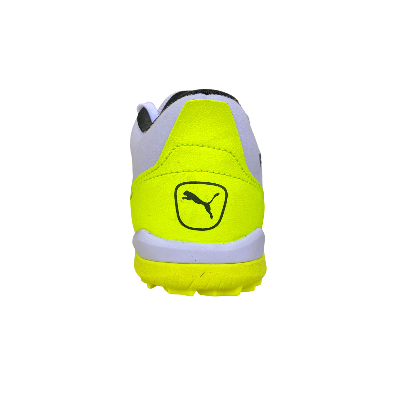 Puma scarpa da calcetto da uomo Pressing IV TT 107860-04 bianco-nero-giallo