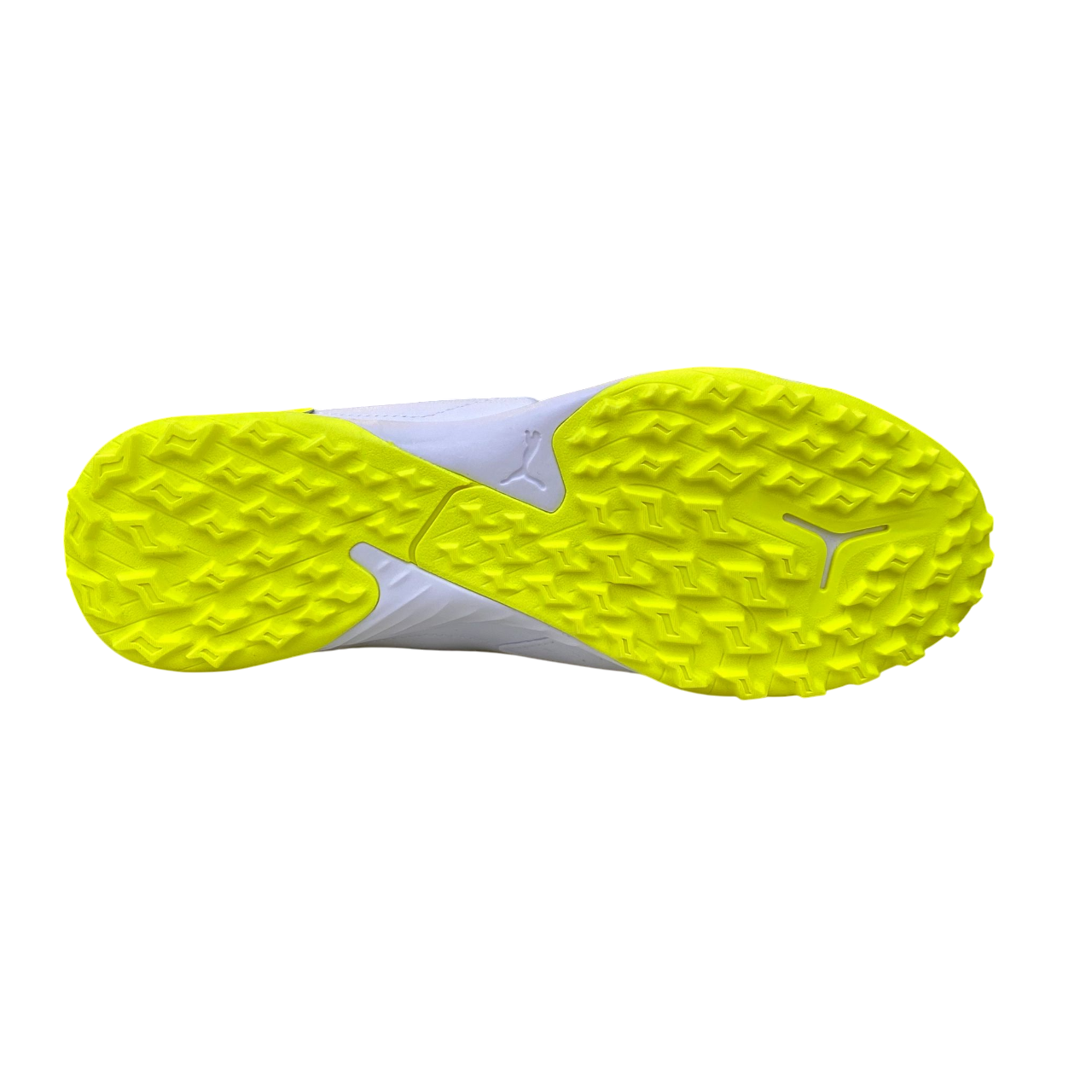 Puma scarpa da calcetto da uomo Pressing IV TT 107860-04 bianco-nero-giallo