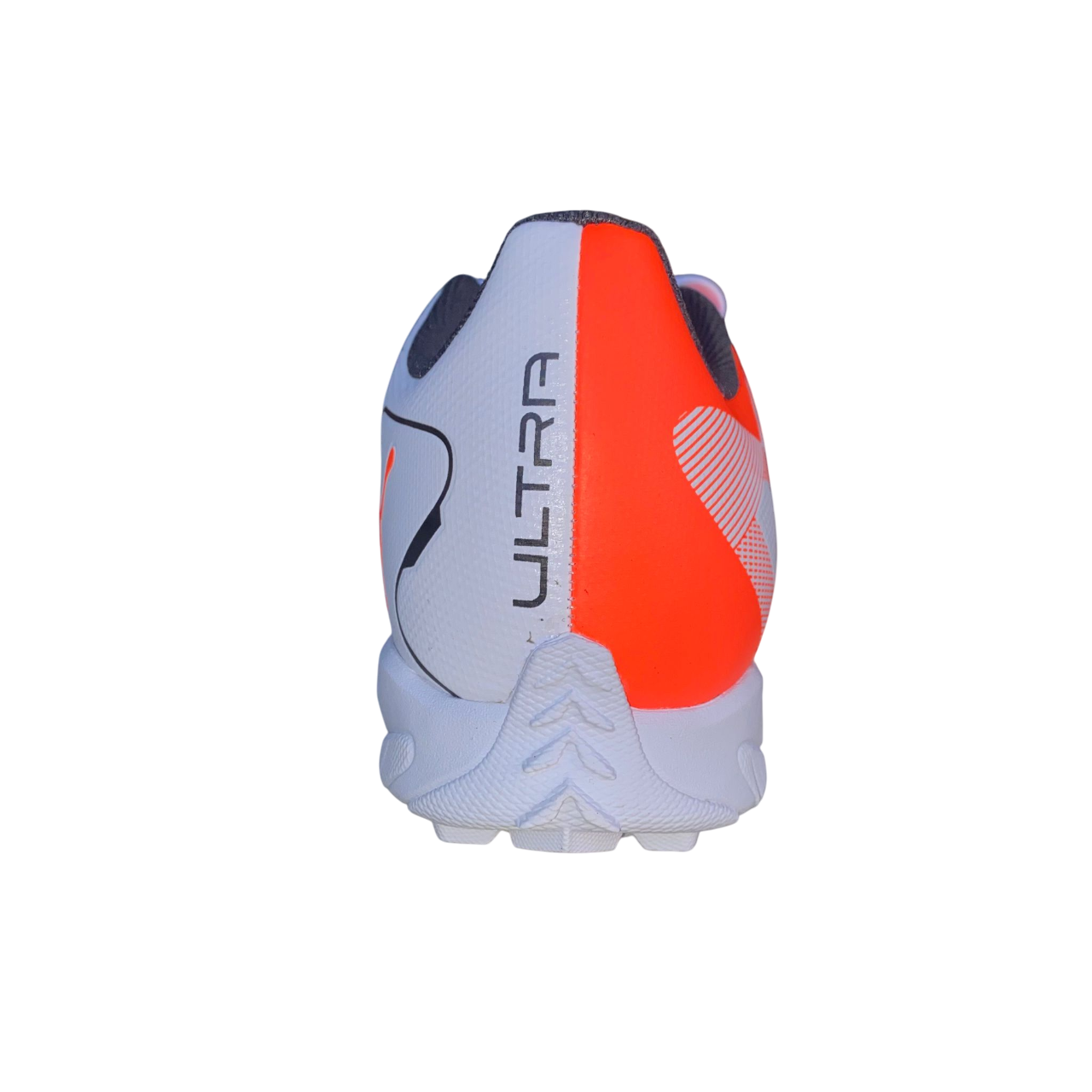 Puma scarpa da calcetto da uomo Ultra 5 Play TT 108331-01 bianco-nero-rosso brillante