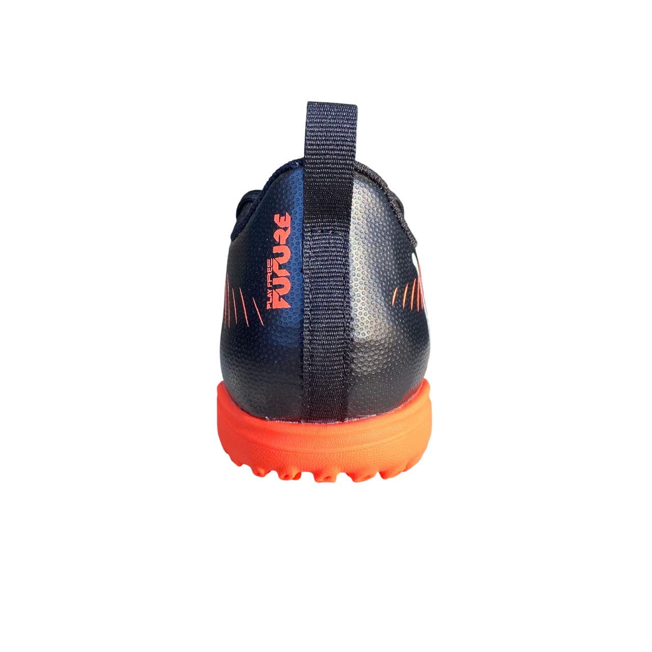 Puma scarpa da calcetto junior Future 8 Play TT 108396_01 nero_bianco_rosso brillante