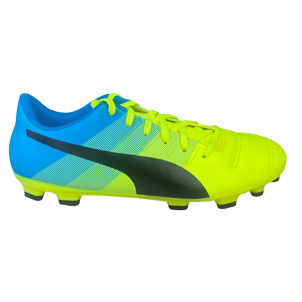 Puma scarpa da calcio da uomo evoPOWER 4.3 AG 103538 01 giallo-nero-antracite