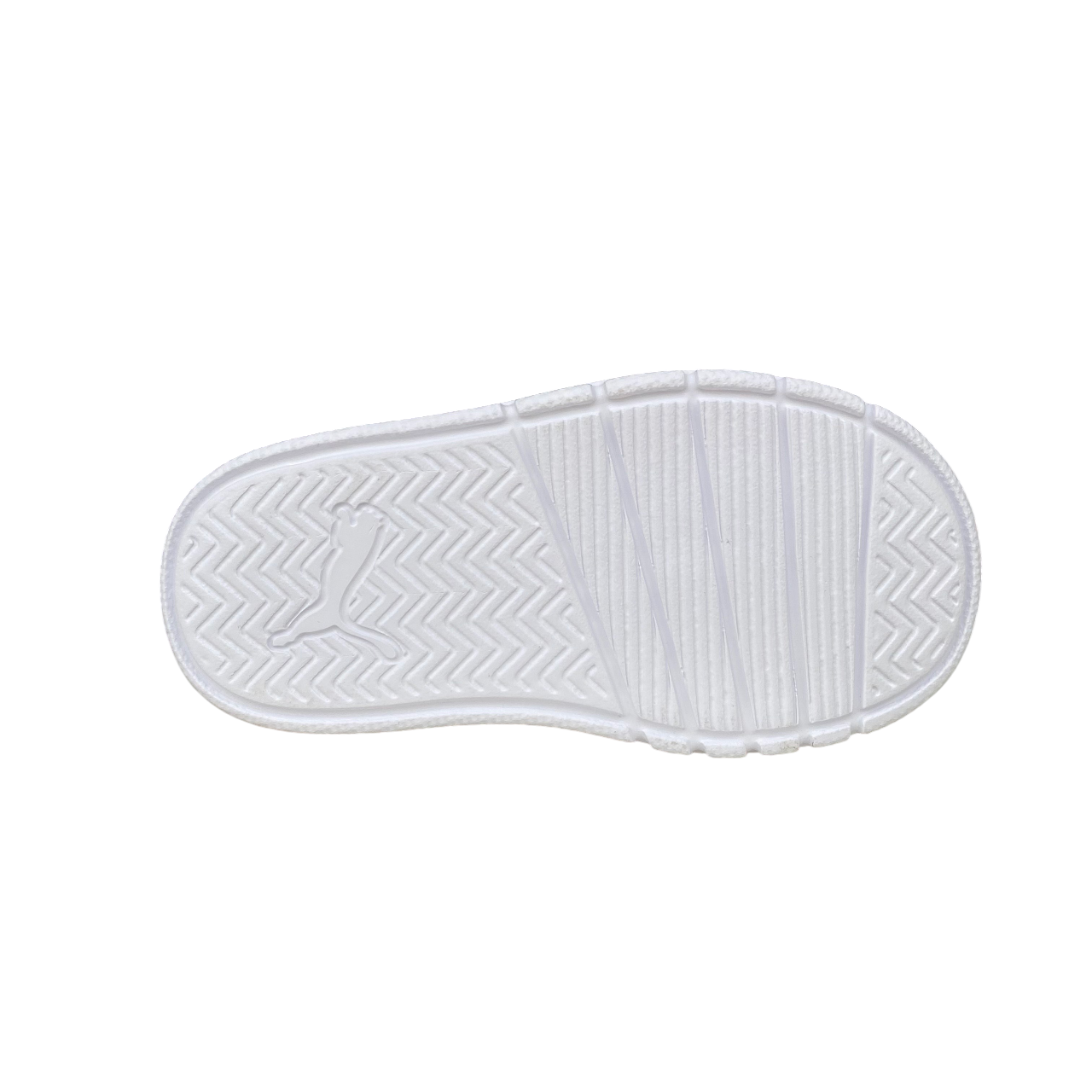 Puma scarpa da ginnastica con strappo da bambino Courtflex V3 Mesh 398086-06 grigio-bianco