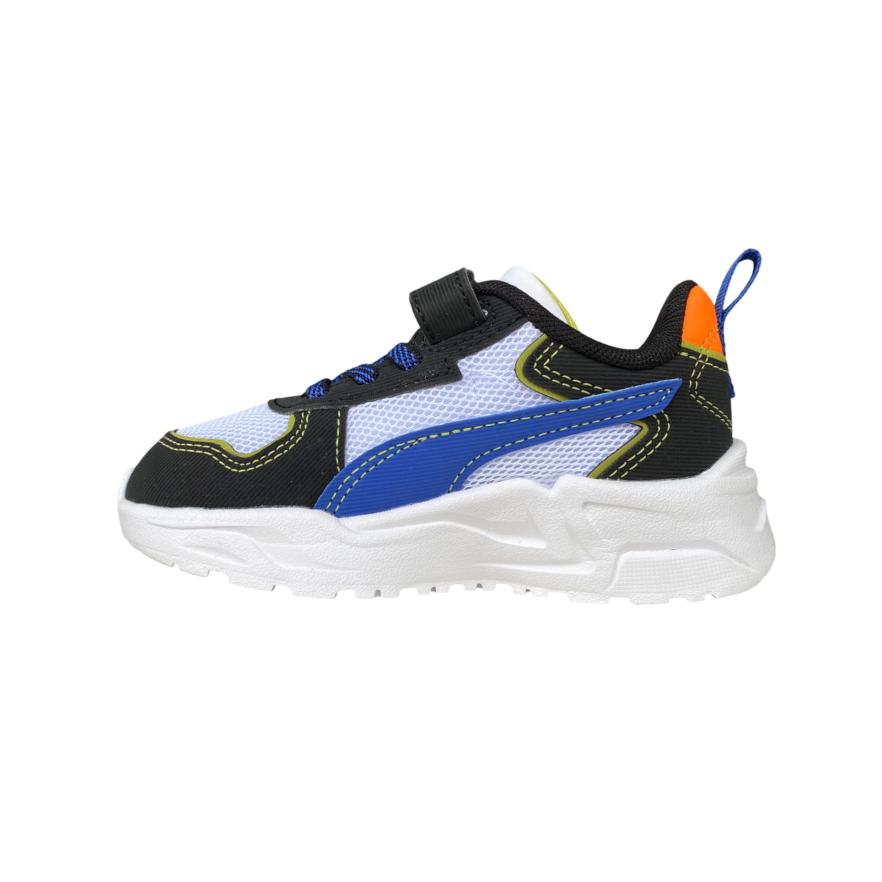 Puma scarpa da ginnastica da bambino Trinity Lite Starblitz AC Inf 400664-02 bianco-blu
