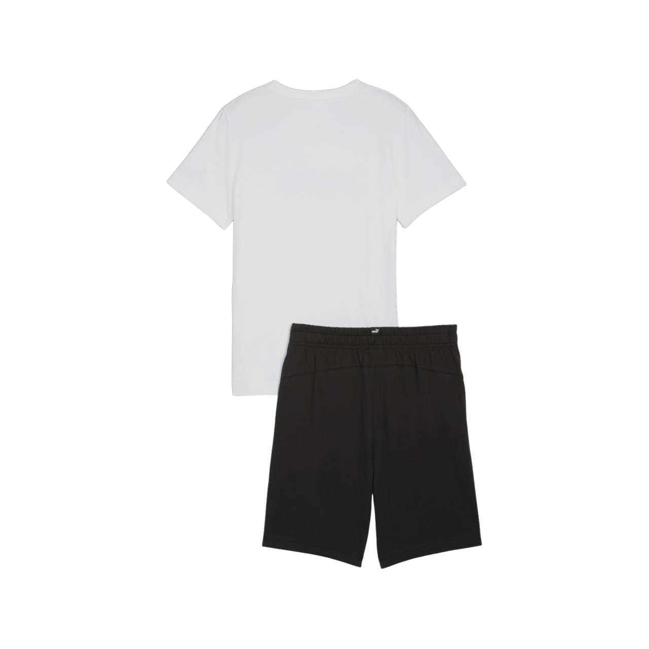 Puma completo maglietta e pantaloncino da ragazzo Jersey Set 847310-24 bianco-nero