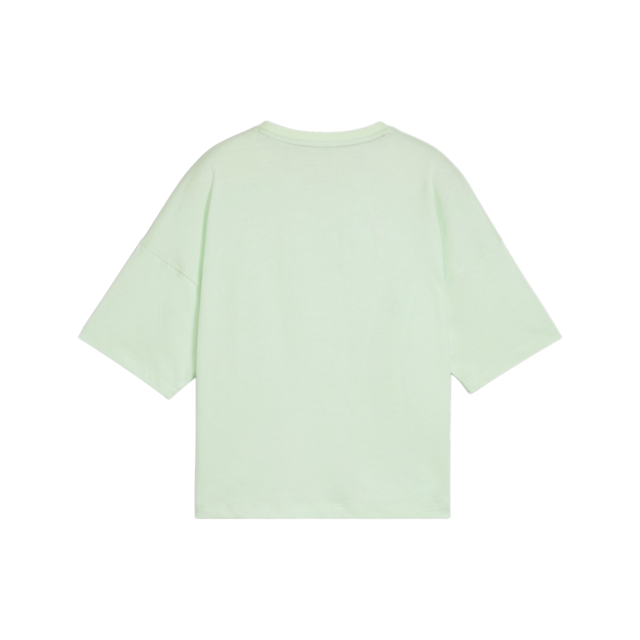 Puma maglietta manica corta da donna ESS Cropped Logo 586866 88 verde menta
